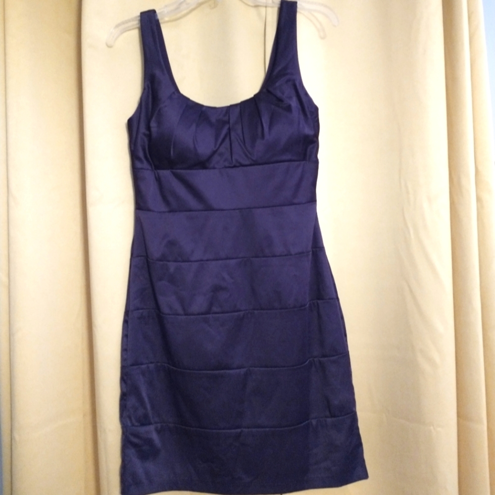 Bisou Bisou purple cocktail dress size 4